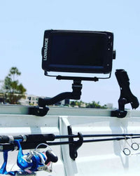 RAILBLAZA 360 Rotating Fish Finder Mount, Black