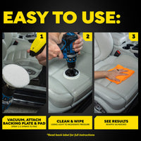 Meguiar's Quik Solutions Leather Care Kit | G55266
