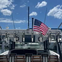 TACO Marine Carbon Fiber Flag Pole with J-Lock