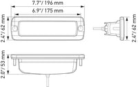 Hella Marine 358176221 LED Flood Light 1600 Lumens