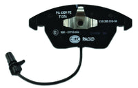 Hella Front Brake Pad Set 355010581, Low-Metallic