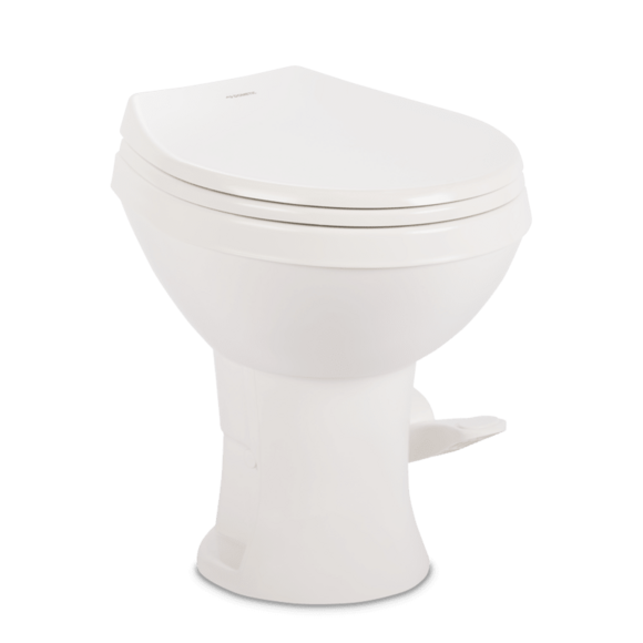 Dometic 400 Series RV Toilet White | Pedal Flush