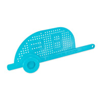 Camco 53385 RV-Shaped Pot & Pan Drainer, Teal ABS