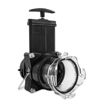 Camco 39051 3-Inch RV Waste Valve, Clear Extension