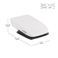 Dometic FanTastic Vent FA75 Power RV Roof Vent 14x14