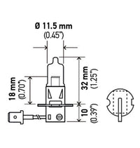 Hella Marine H3 Halogen Bulb 70W 24V 1750lm Single