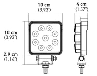 Hella Marine ValueFit 4in Square LED Worklight