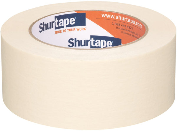 Shurtape CP 105 Masking Tape 1.88 in x 60 yd Natural