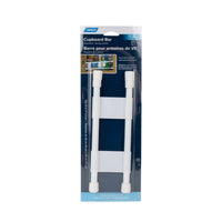 Camco 44093 Spring Loaded RV Cupboard Bar (10 to 17 in)