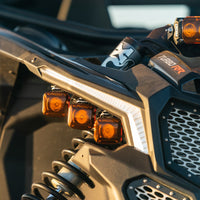 RIGID Revolve Can-Am Headlight Kit 41637 | Amber LED