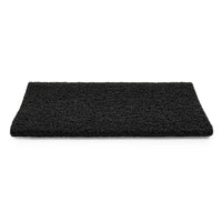 Camco 42962 Wrap Around RV Step Rug, Black 17.5x18