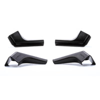 Camco 42452 RV Gutter Spout Extensions, Black 4-Pack