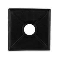 Camco 40302 Vented Black RV Bumper Cap 4-Inch Square