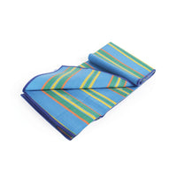 Camco 42805 Handy Mat 6.5x5 RV Patio Mat | Blue/Green