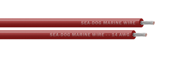 Sea-Dog 14 AWG Red Primary Wire, 500 ft Tinned Copper