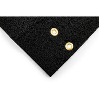 Camco 42962 Wrap Around RV Step Rug, Black 17.5x18