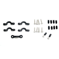 YakGear PEK5 Pad Eye Kit, Black Nylon, 5-Pack
