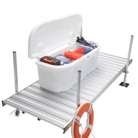 Taylor Made Stow 'N Go 123750 Poly Dock Box, White