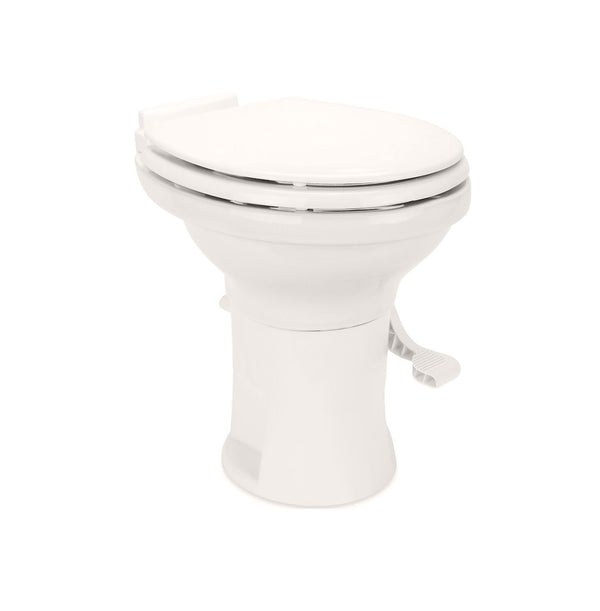 Camco 41715 High Profile Ceramic RV Toilet, Bone