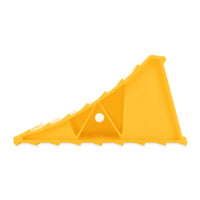 Camco 44432 RV Wheel Chock, Yellow | Fits Tires to 26 in