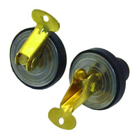 T-H Marine Brass Baitwell Plug 5/8 in, Snap-Handle 2-Pk