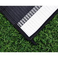 Camco 42873 RV Patio Mat 6x9 Charcoal | Open Air