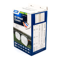 Camco 45325 RV Tire Cover 36-39" Arctic White 2-Pack