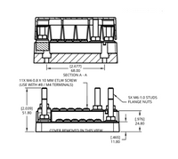 Egis 6200-225 Dual Level Marine Busbar 200A