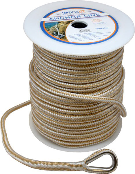 Sea-Dog Double Braided Nylon Anchor Line 3/8" x 100'