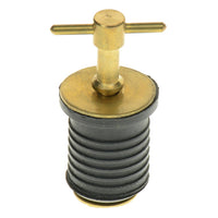 T-H Marine 1-Inch Brass Twist-Turn Drain Plug