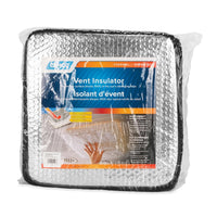 Camco 45196 RV Vent Insulator 14x14 Reflective Black