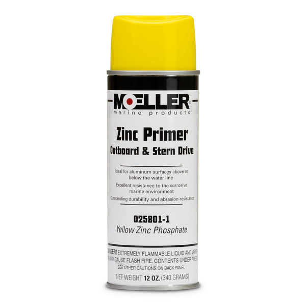 Moeller Self-Etching Marine Primer, Zinc Phosphate 12oz