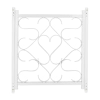 Camco 43997 RV Screen Door Grille | White Adjustable