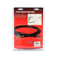 Camco 59033 Propane Feed Hose 5 ft POL x 1/4 Flare