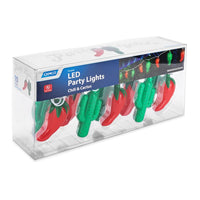 Camco 42659 Chili and Cactus Party Lights 8 ft