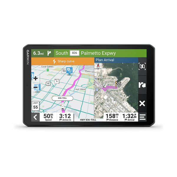 Garmin RV 895 8-Inch RV GPS Navigator | Lifetime Maps