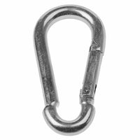 T-H Marine Spring Snap Hook, 3-1/8 in Zinc, 168 lb SWL