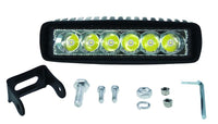 Hella Marine Mini LED Light Bar 6-LED Spot 1000 Lumens