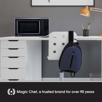 Magic Chef MC77MB 0.7 Cu Ft Microwave 700W | Black