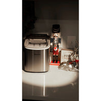 Magic Chef MCIM27ST Portable Ice Maker 27 lb Stainless
