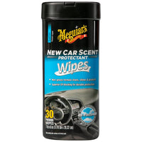 Meguiar's G4200 New Car Scent Protectant Wipes, 25 ct