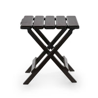 Camco 51882 Small Folding Adirondack Table | Mocha