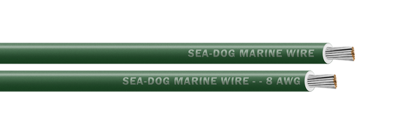 Sea-Dog 8 AWG Green Marine Primary Wire, 100 ft