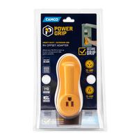 Camco 55134 15A to 30A PowerGrip RV Adapter