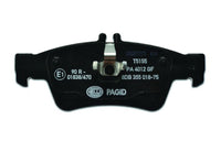 Hella Pagid 355018751 Rear Brake Pads | Mercedes-Benz