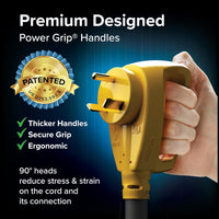 Camco PowerGrip 50 ft 30 Amp RV Power Cord | 55197
