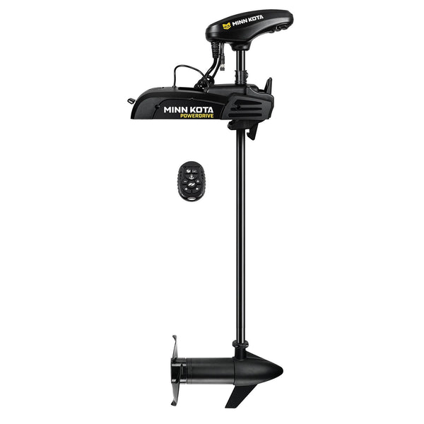 Minn Kota PowerDrive 2 Dual Spectrum CHIRP Trolling Motor – 12V, Micro Remote, No Foot Pedal (MPN 1358468)