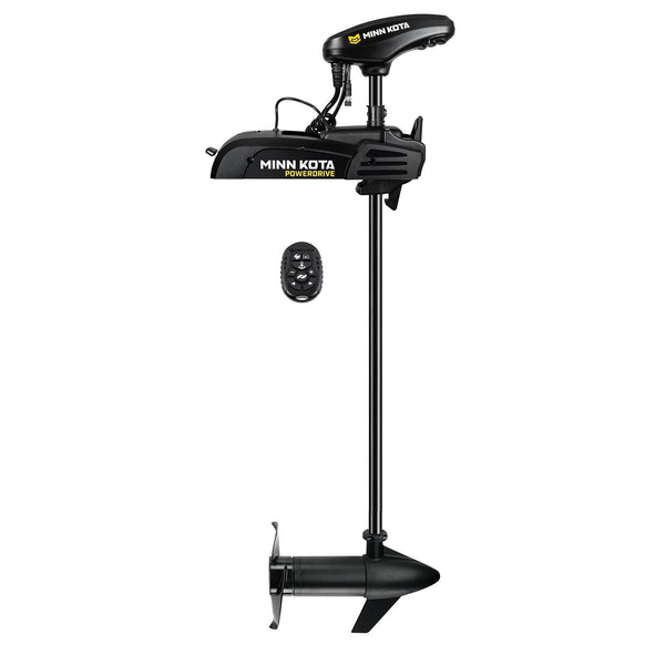 Minn Kota PowerDrive 2 Dual Spectrum CHIRP Trolling Motor – 24V, Micro Remote, No Foot Pedal (MPN 1358469)