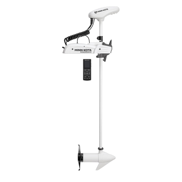 Minn Kota PowerDrive 2 Trolling Motor – 70 lb Thrust, 24V, Micro Remote, No Foot Pedal (MPN 1363543)