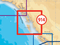Navionics MSD/914P-2 Platinum North BC Baranof Chart